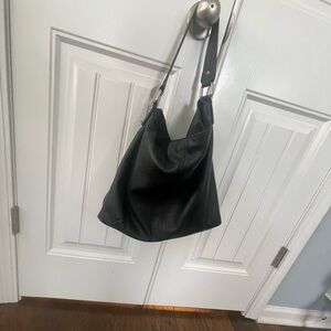 Kooba Black Leather Tote Bag